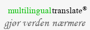 Flerspråklig e-posttjeneste - MultilingualTranslate.Com